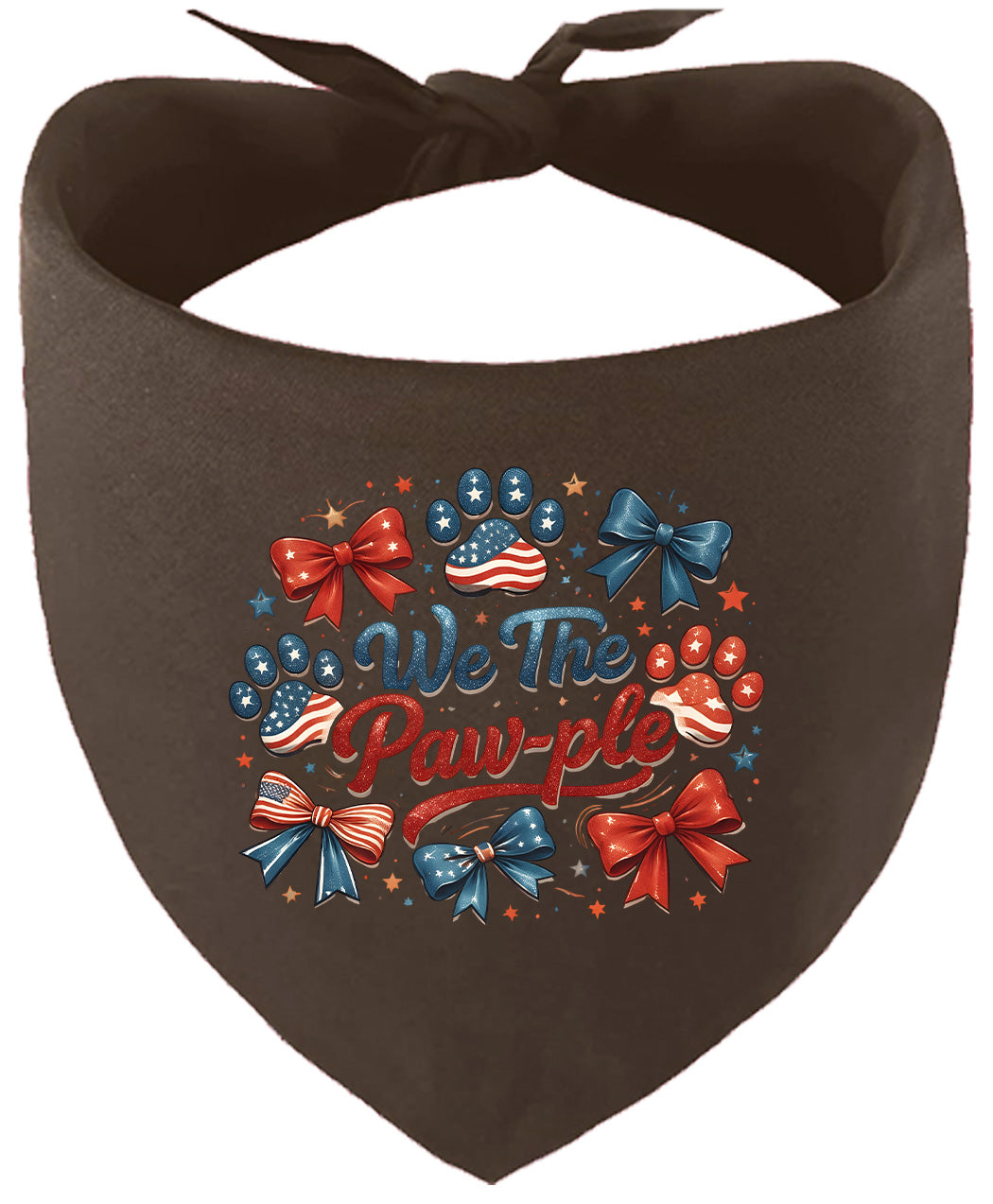 We the Pawple Pet Bandana Cocoa
