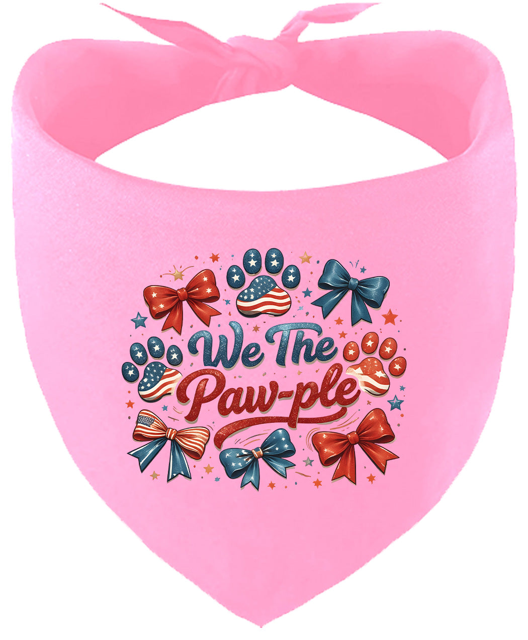 We the Pawple Pet Bandana Light Pink
