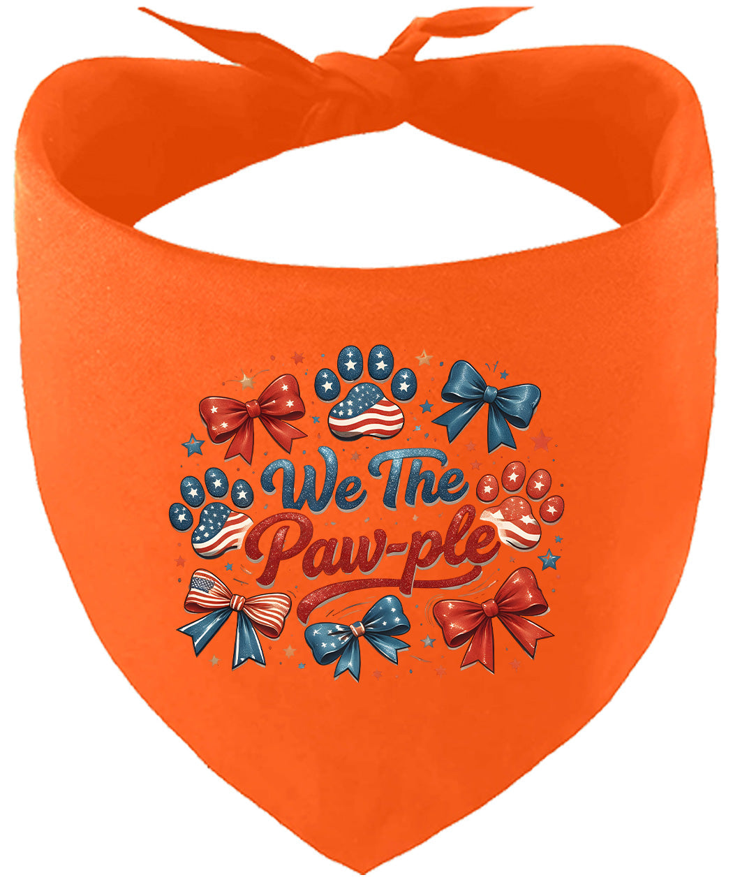 We the Pawple Pet Bandana Orange