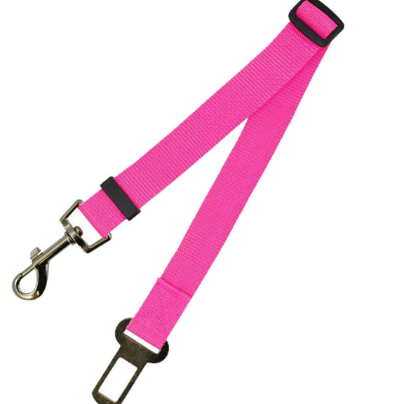 Fixed Strap Polyester Dog Strap Leash 70cm Rose Red