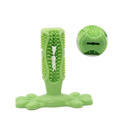 Dog Molar Toy Large Dog Brushing Artifact Pet Supplies M Green