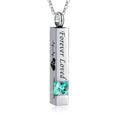 Pillar March Jewel Ashes Necklace Pendant