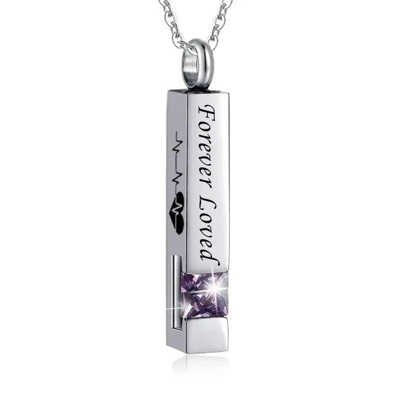 Pillar June Jewel Ashes Necklace Pendant