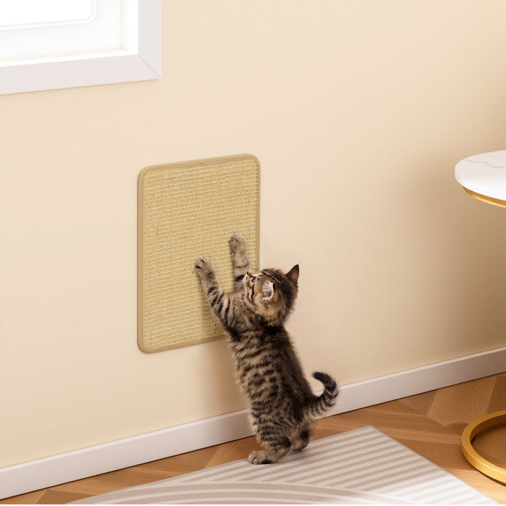 Cat Scratcher Mat Set - 6 Piece Natural Sisal Furniture Protector