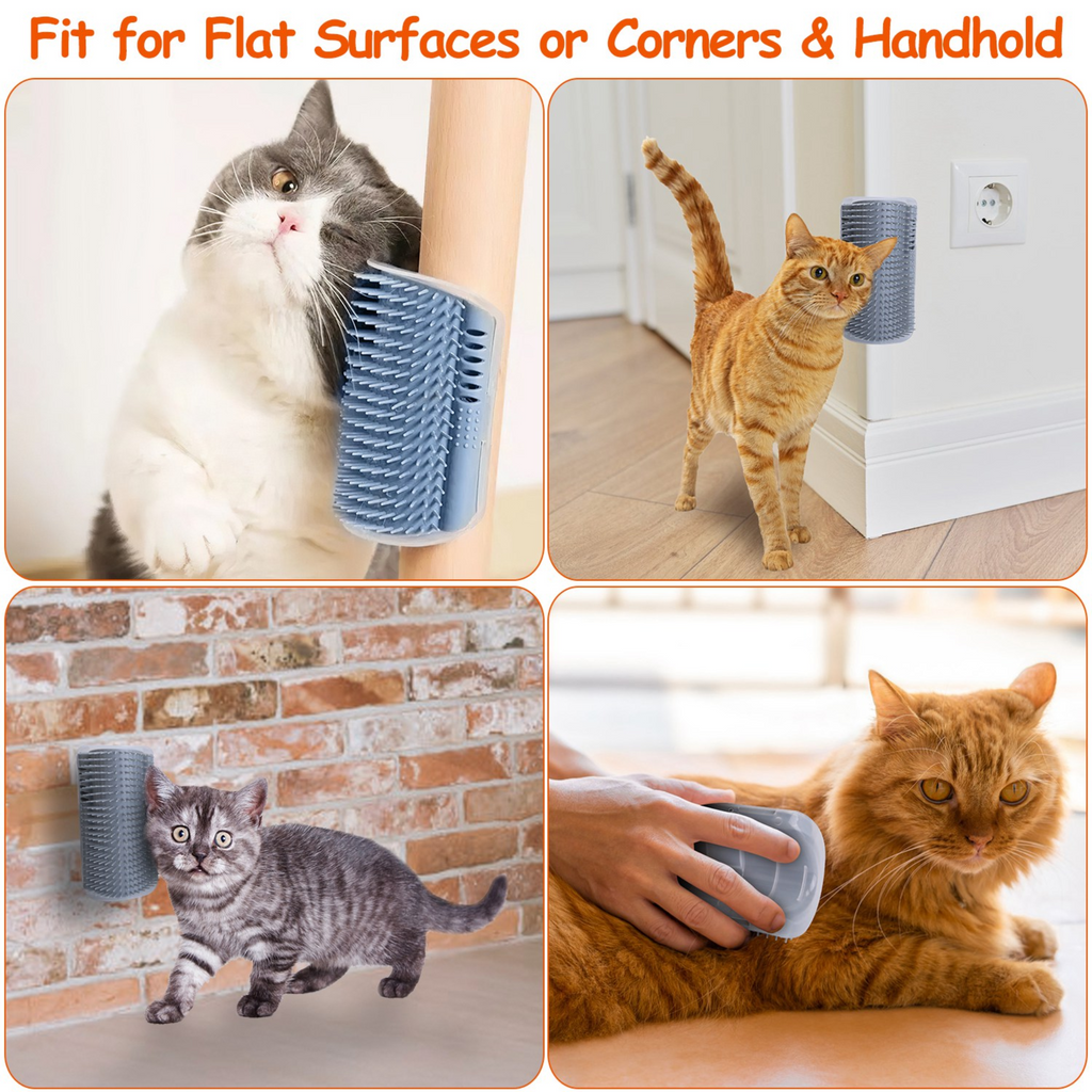 GBruno 4Pcs Cat Self Groomer