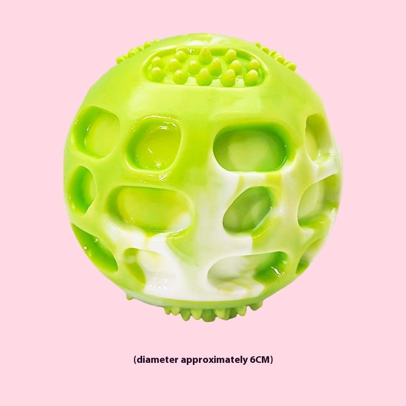 Pet Supplies Dog Bite-resistant Molar Rubber Toys Green