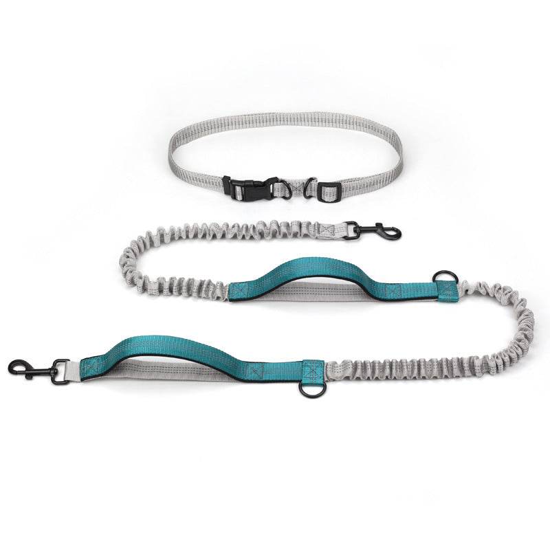 Pet Supplies Outdoor Running Dog Leash for Active Dogs Aqua green