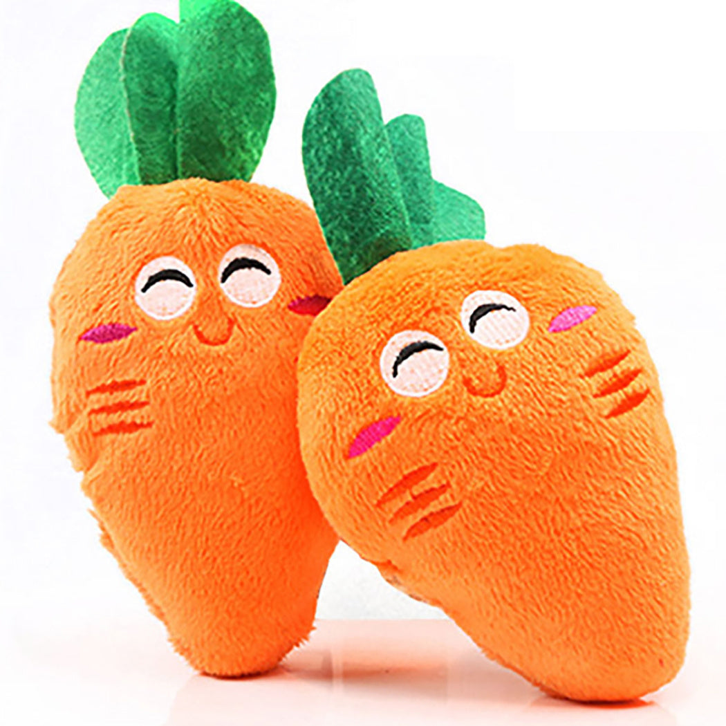Gooddog, Dog, Plush Vocal Toys, Fruits, Cartoons, Pets, Cats, Toys, Pet Supplies Radish