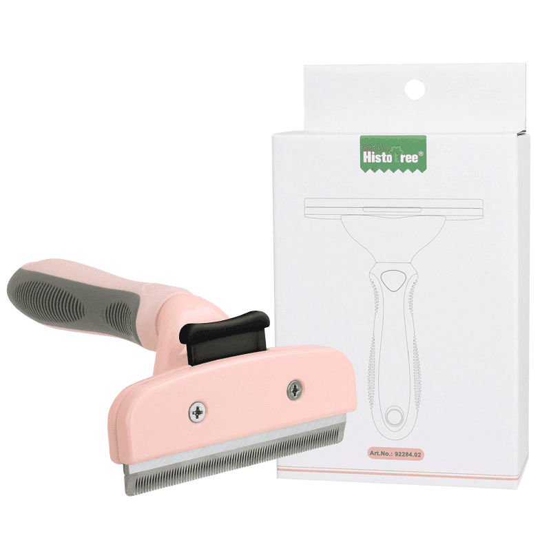 Ultimate Dog Deshedding Brush Tool pink