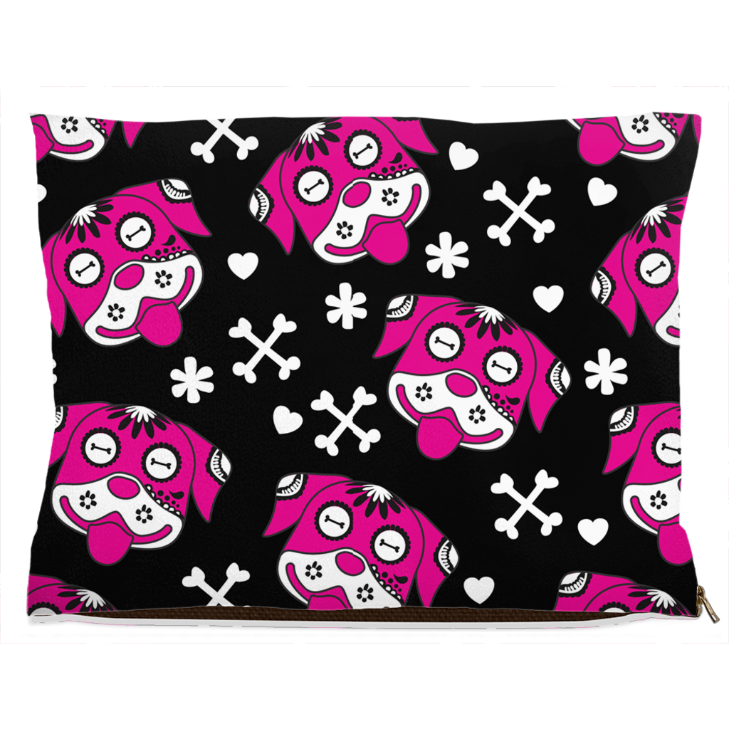 Day of the Dog Pink Dog Bed Fleece 30x40 inch