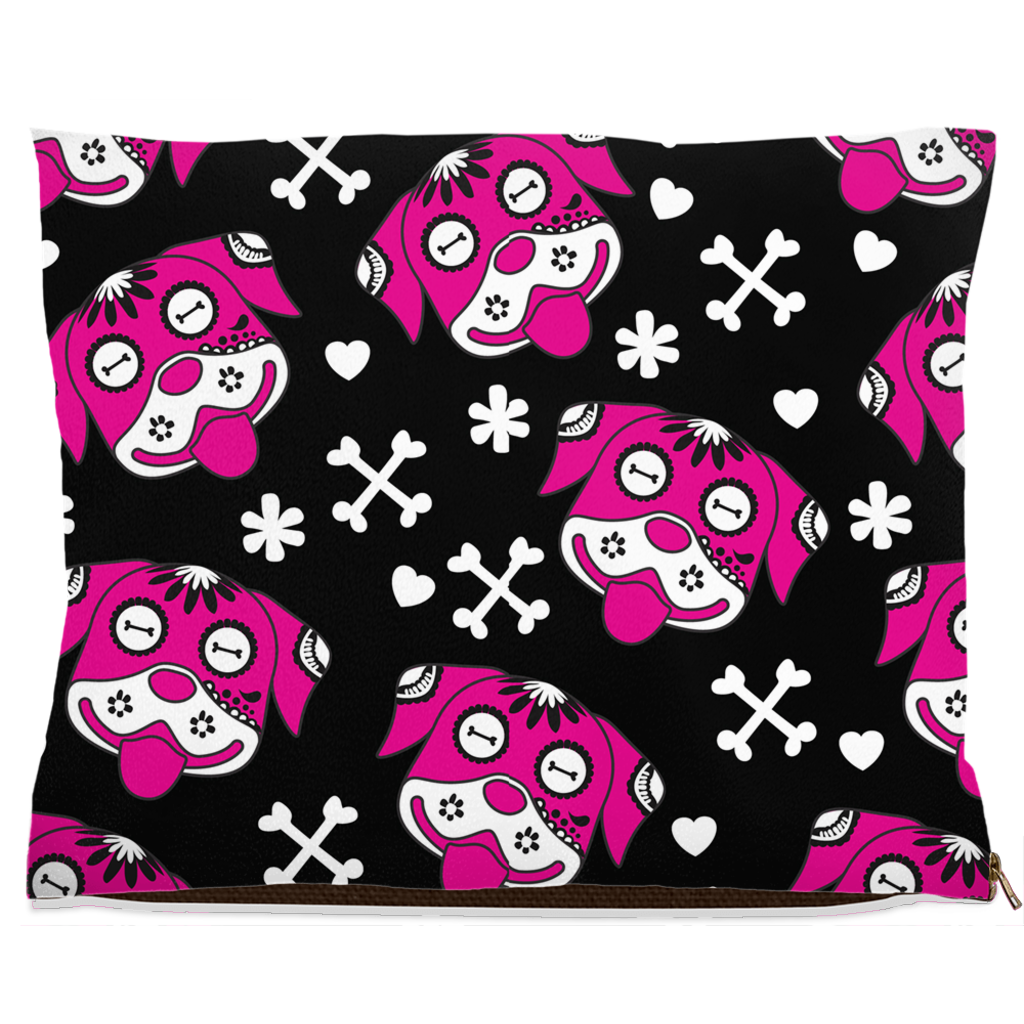 Day of the Dog Pink Dog Bed Fleece 40x50 inch