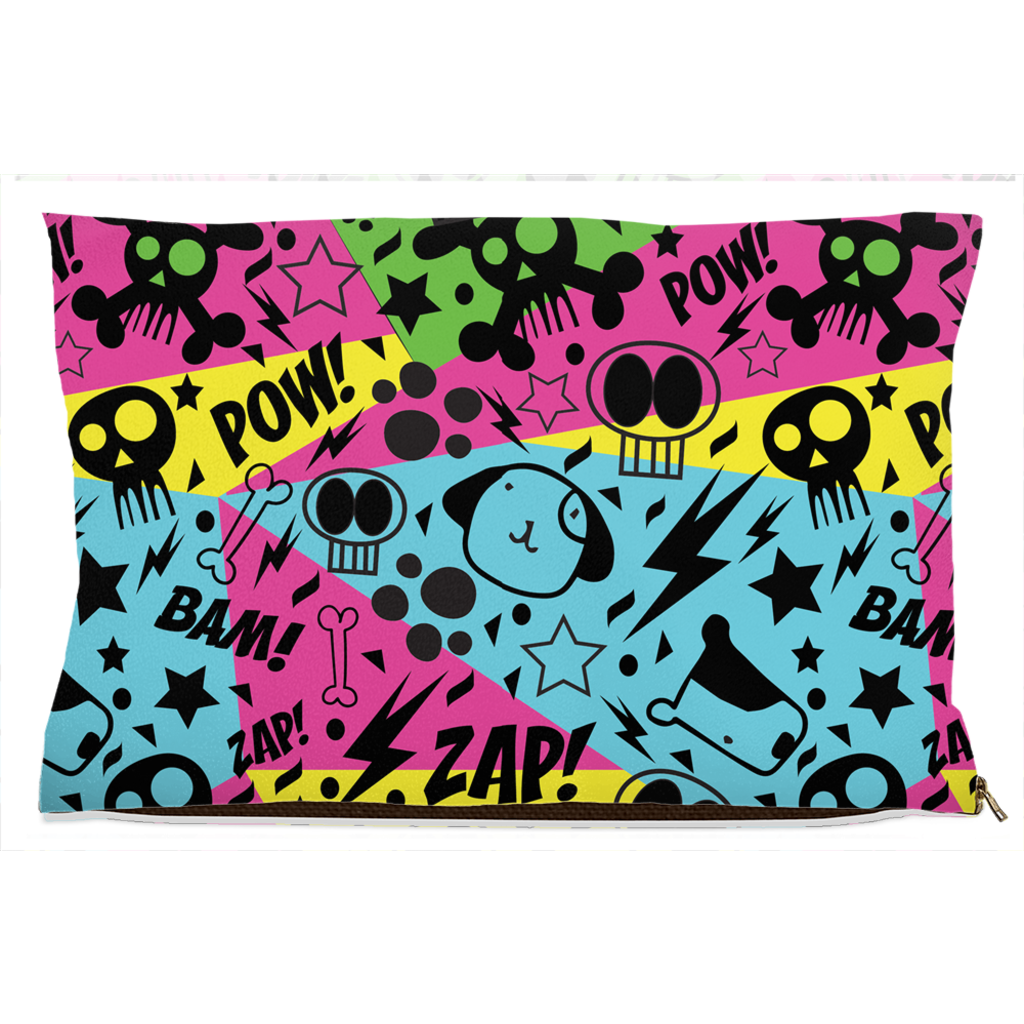 Graffiti Dog Bed Fleece 18x28 inch