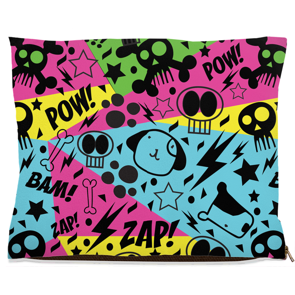Graffiti Dog Bed Fleece 40x50 inch