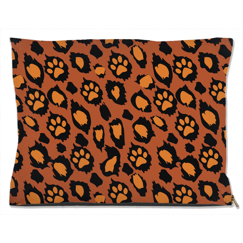 Leopawd Skin Dog Bed Water Resistant 30x40 inch