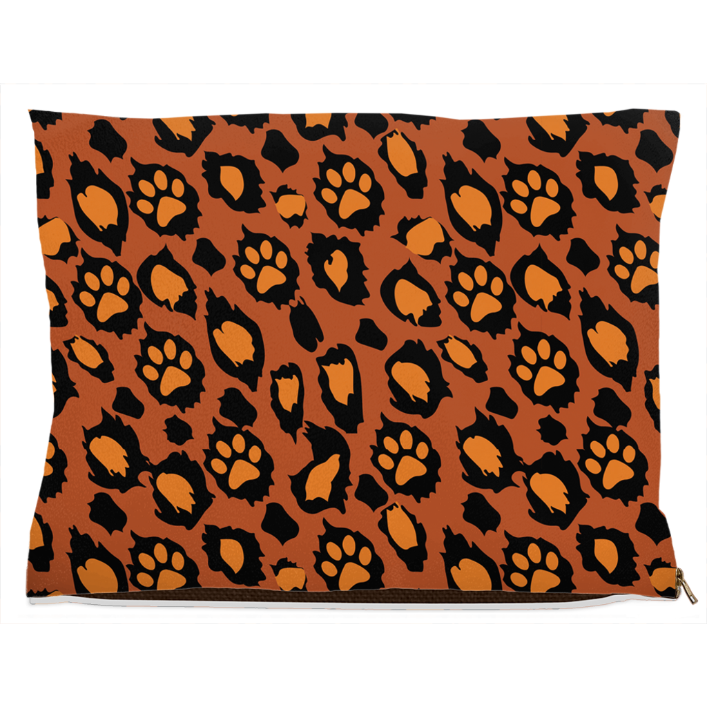Leopawd Skin Dog Bed Fleece 30x40 inch