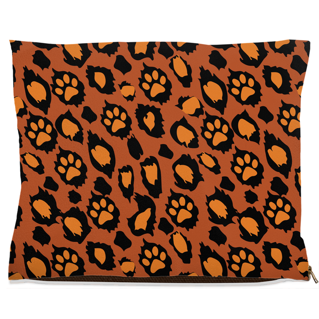 Leopawd Skin Dog Bed Fleece 40x50 inch