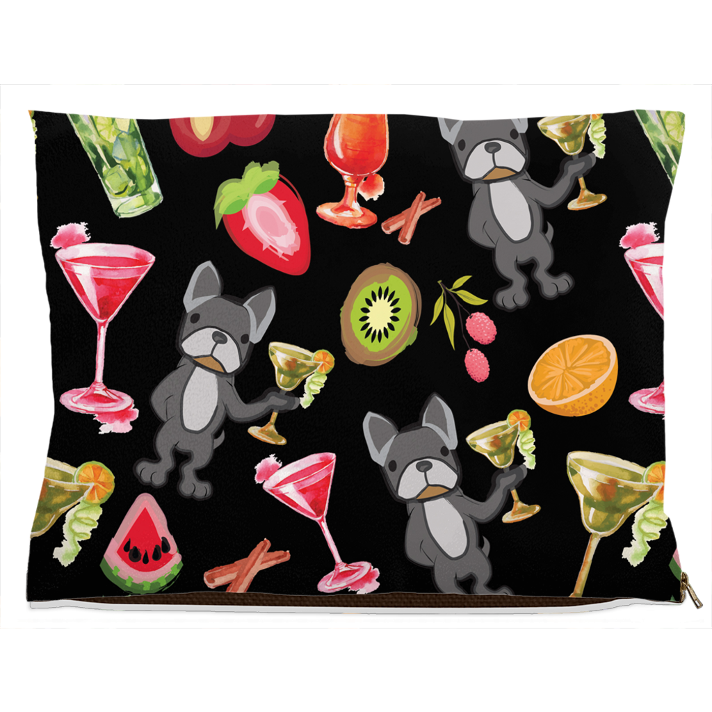 Happy Hour Dog Bed Fleece 30x40 inch