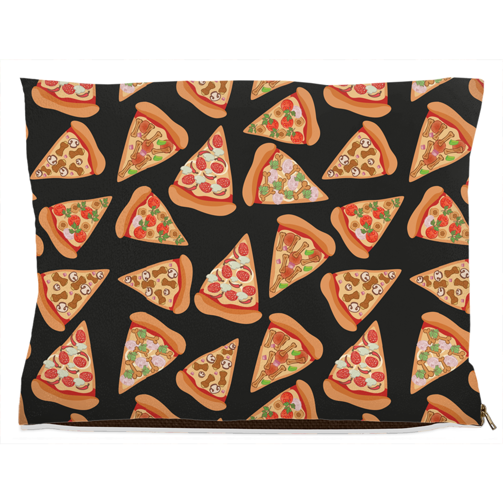Pizza Luva Dog Bed Fleece 30x40 inch