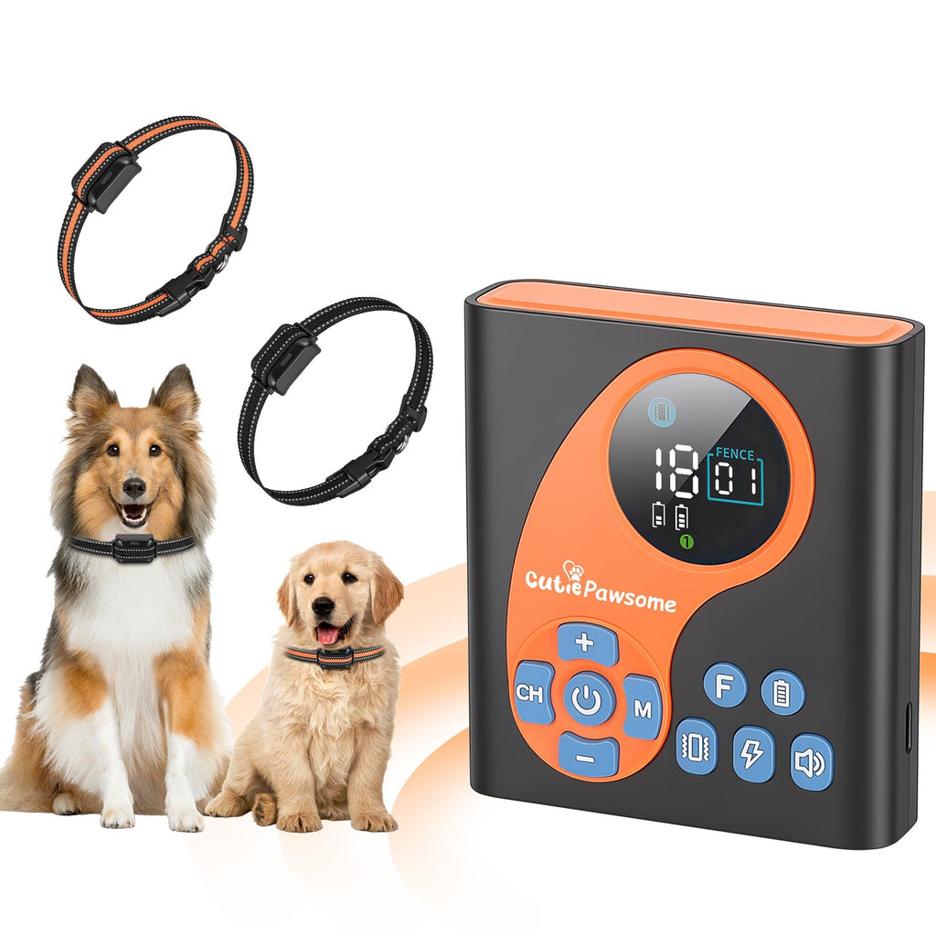Wireless Dog Fence System with Training Collar - 722FT Range