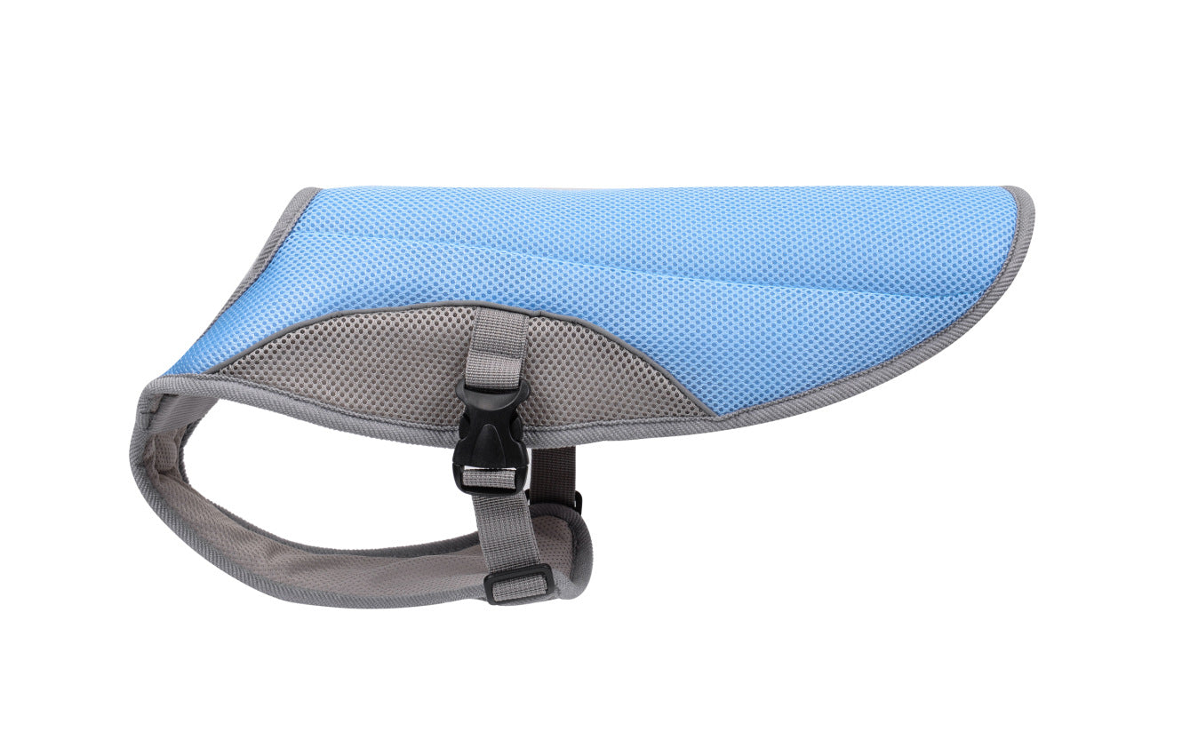 Dog cooling vest Blue
