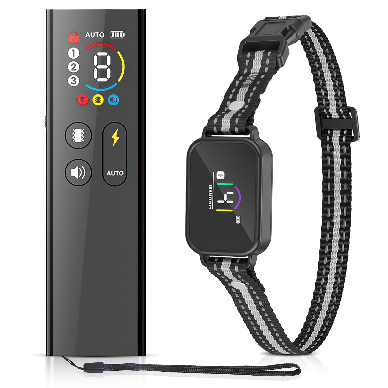 Dog Training Collar with Remote and Bark Control for Small Dogs 1 Collar