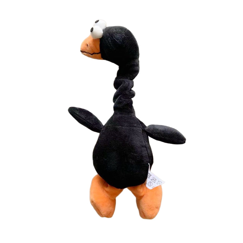 Pets Dog Toys Screaming Chicken Sound Toy Puppy Bite Resistant Chew Toy Interactive Squeaky Dog Toy Puppy Dog Accessories Black