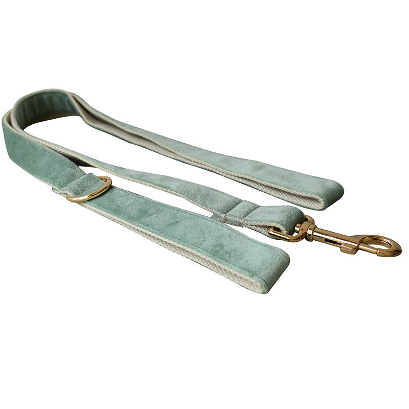 Mint Green Dog Collar Leash Leash