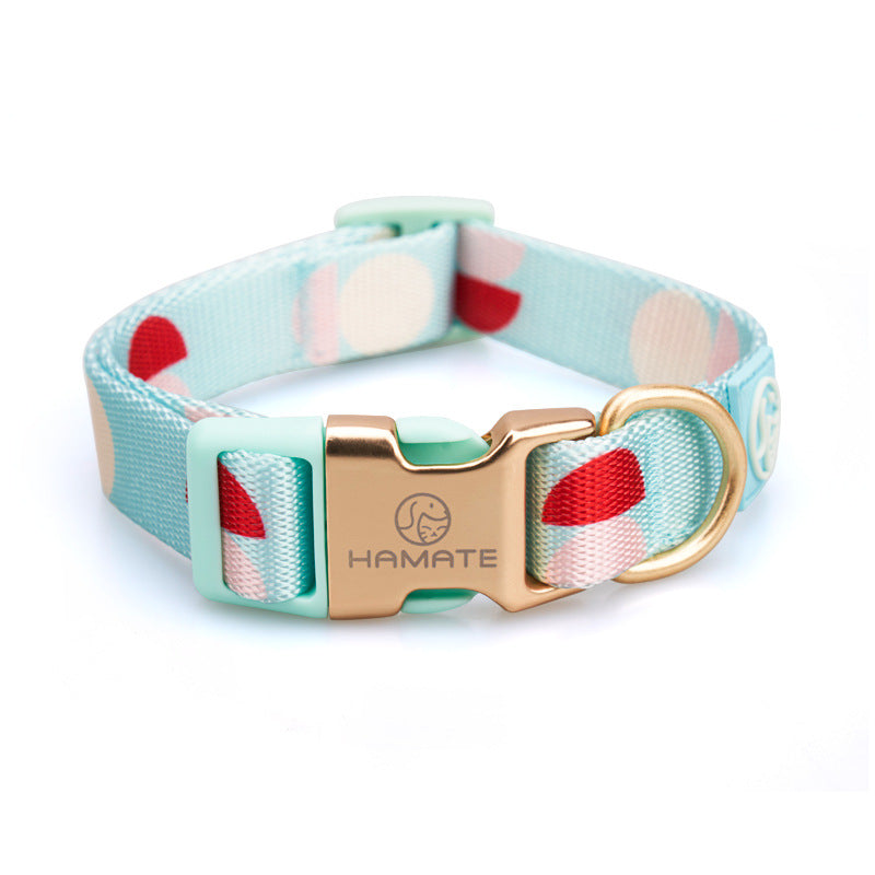 Fashion Y-shaped Chest Strap Pet Supplies Dog Leash Red blue collar