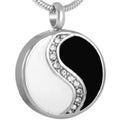 Ying Yang Ashes Necklace Pendant