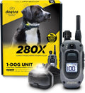 2 Dogs Training Collar Remote 1/2 Mile Waterproof LED Rechargeable Control 280X 1-Dog