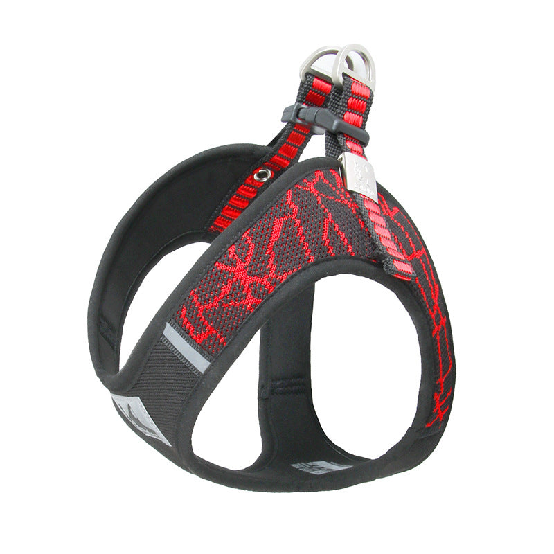 Pet supplies chest harness pet leash in stock Red