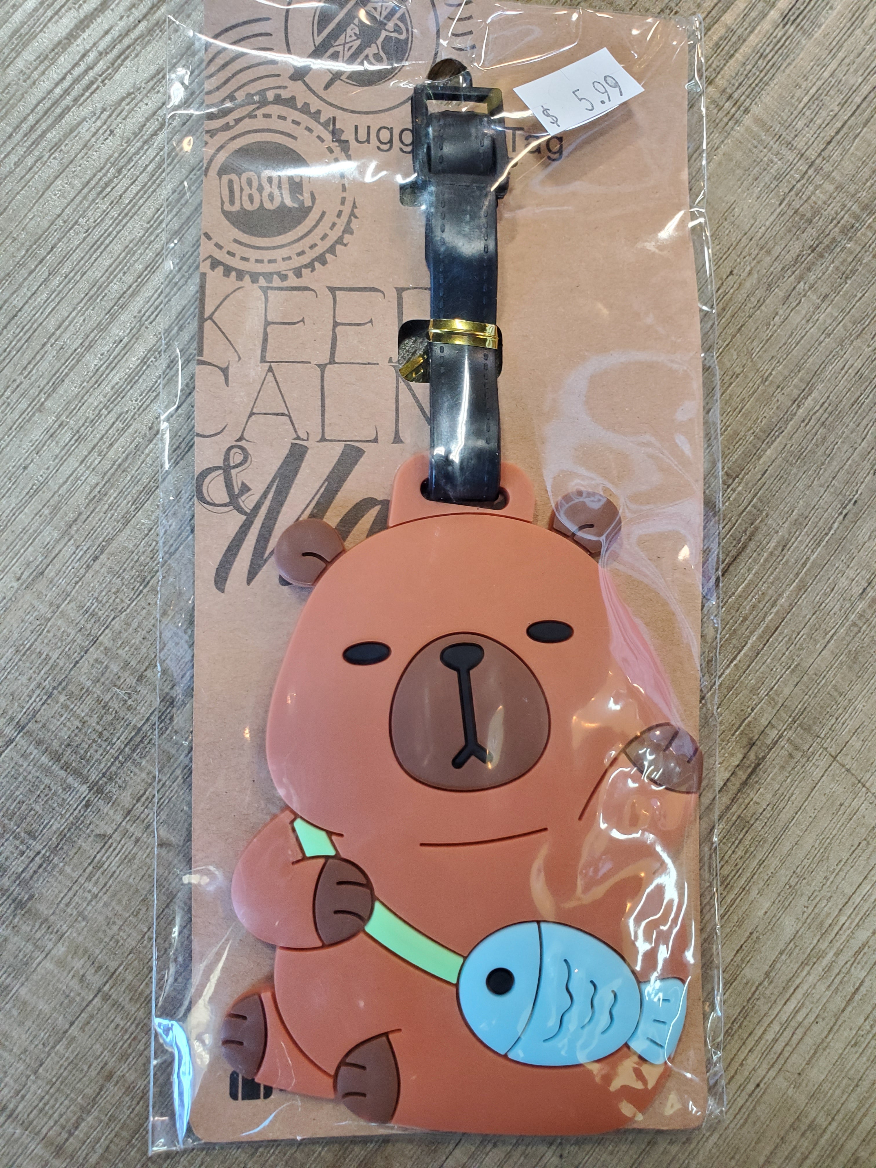 Capybara - Luggage tag 4