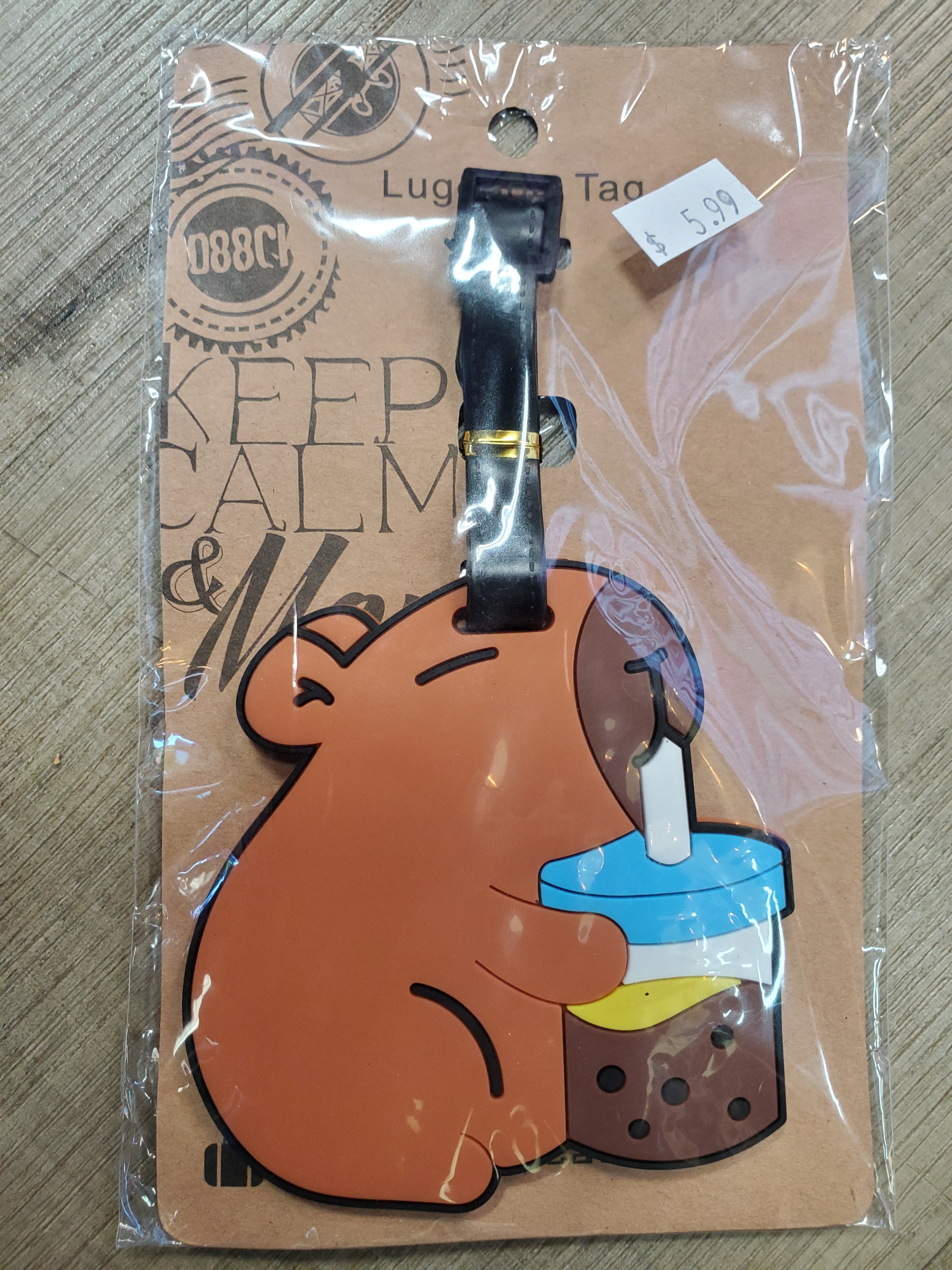 Capybara - Luggage tag 2