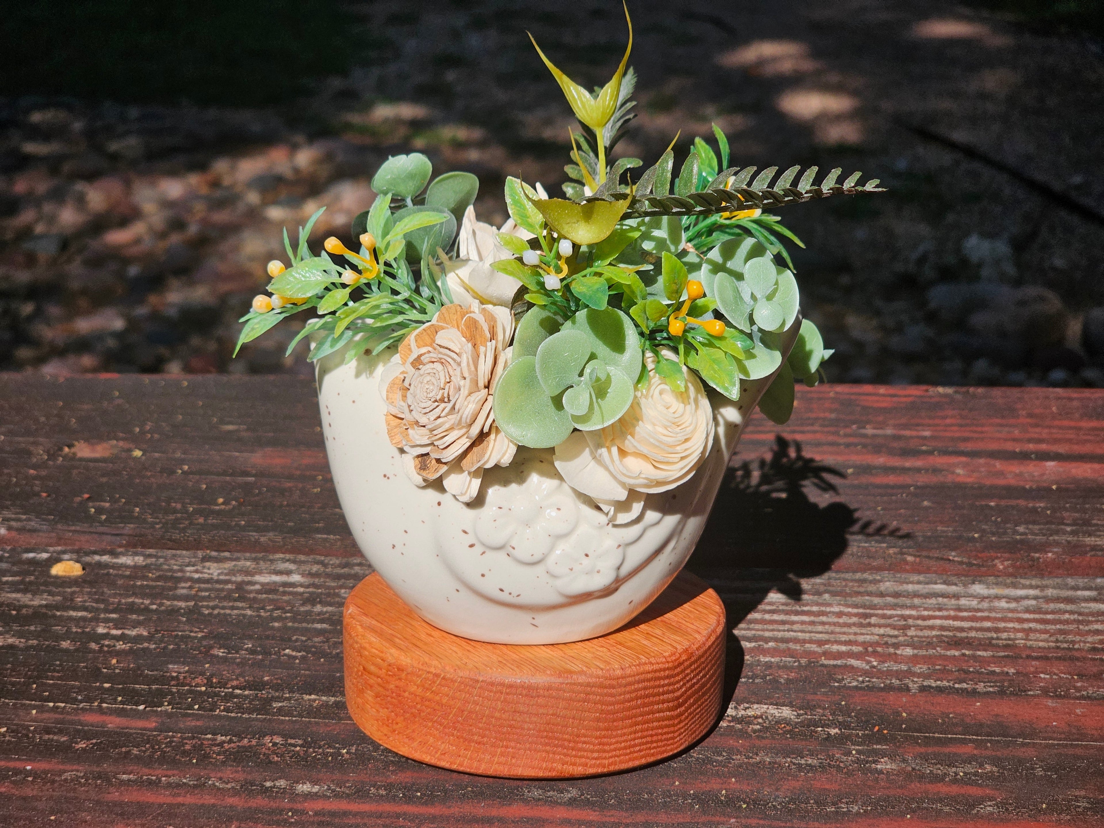 Engravable Wood Keepsake Urn for Cremation Ashes Cherry