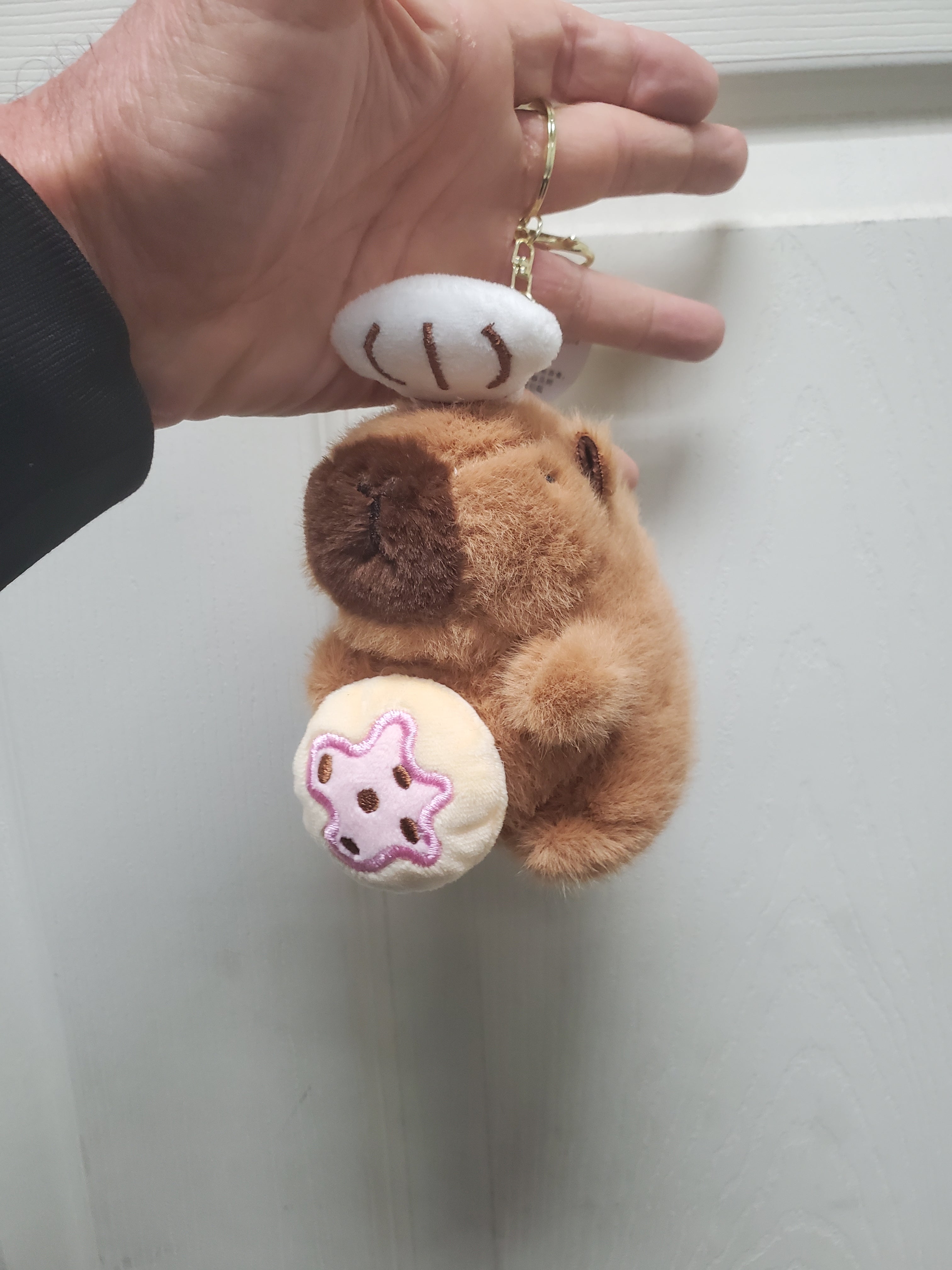 Capybara Stuffed Animals w/keychain Baking or Baker
