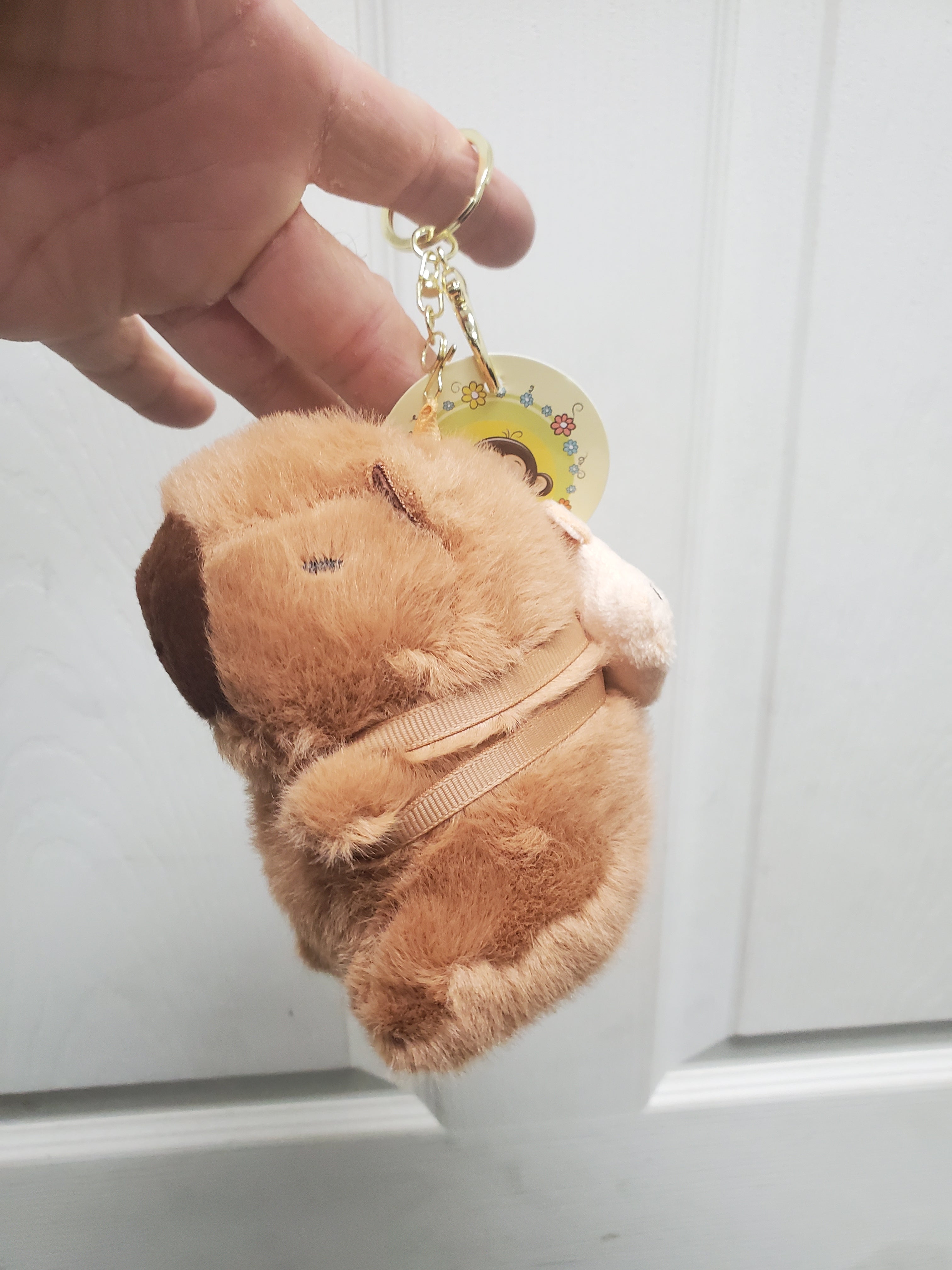 Capybara Stuffed Animals w/keychain
