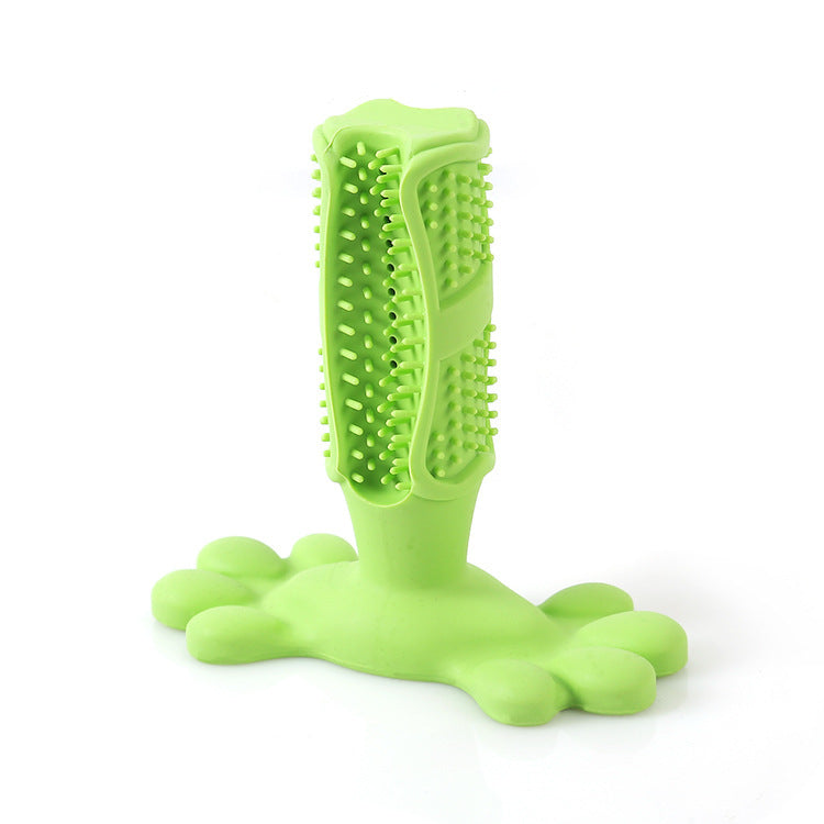 Dog Molar Toy Large Dog Brushing Artifact Pet Supplies Green