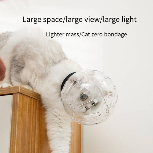 Cat Muzzle Anti-Bite Breathable Protective Space Hood Anti-Licking Grooming Mask Cats Bathing Grooming Bag Small Pets Supplies
