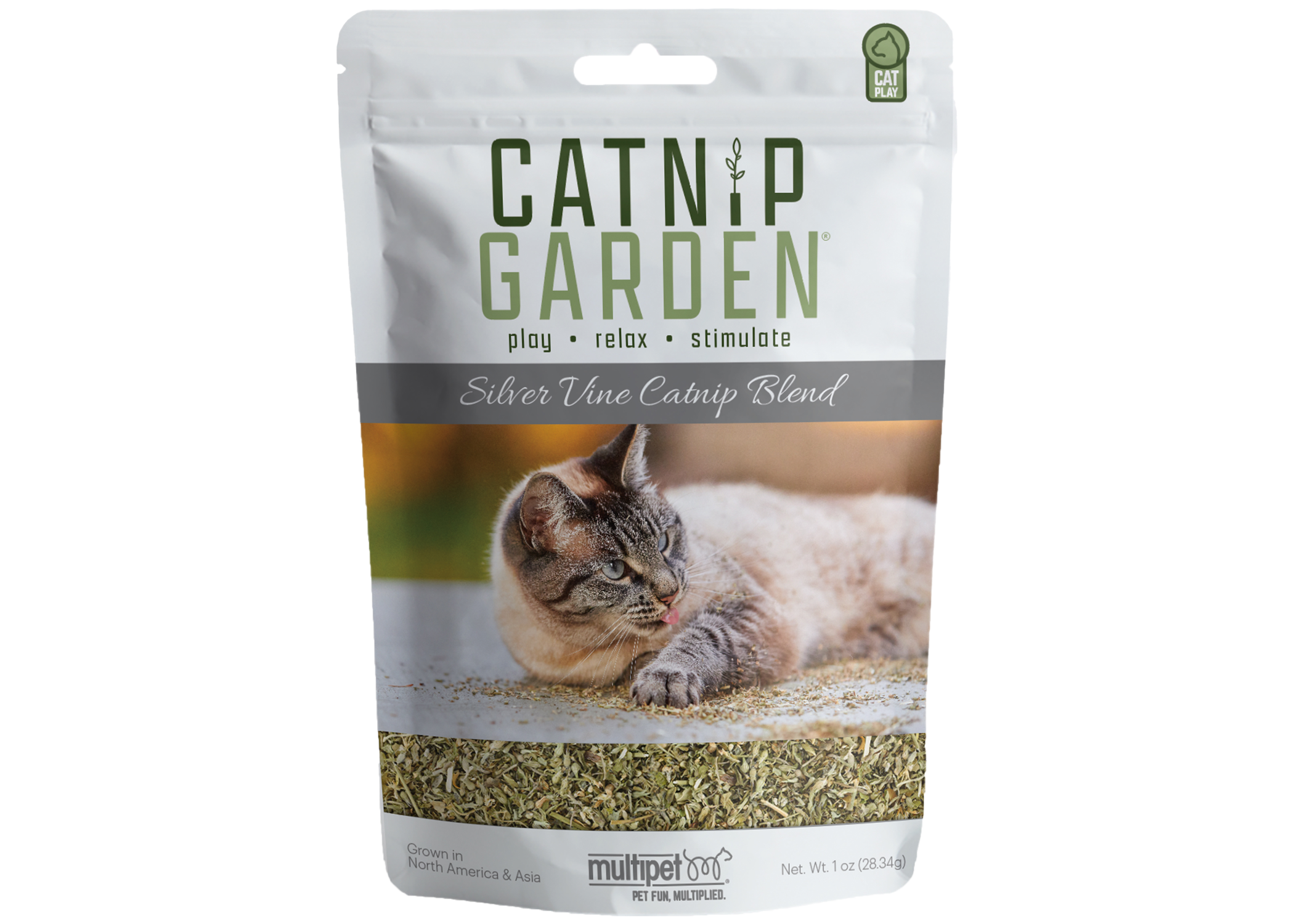 Multipet Catnip Garden® Silvervine Bag 1oz