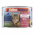 Chicken & Venison Canned Wet Cat Food by Feline Naturals 6 oz Chicken & Venison