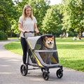Heavy Duty Dog Stroller for Large Dogs - 220 LBS Capacity Default Title