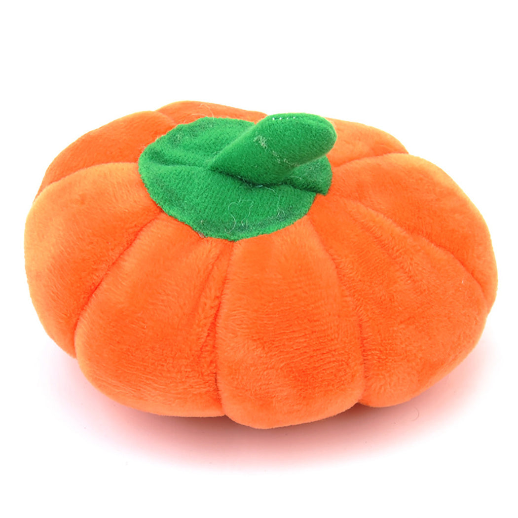 Gooddog, Dog, Plush Vocal Toys, Fruits, Cartoons, Pets, Cats, Toys, Pet Supplies Pumpkin