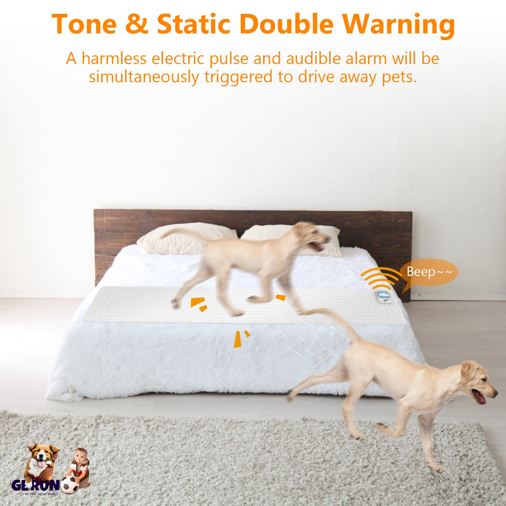 Electronic Pet Training Mat Indoor Safe Shock Training Pad for Dogs Cats Pet Barrier 60x12in with 3 Training Modes