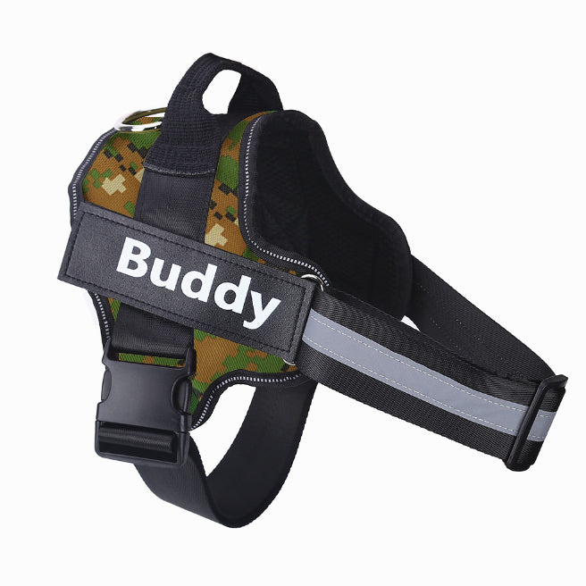 Personalized Dog Harness – No-Pull, Reflective & Adjustable Vest | XS–XXL Mosaic