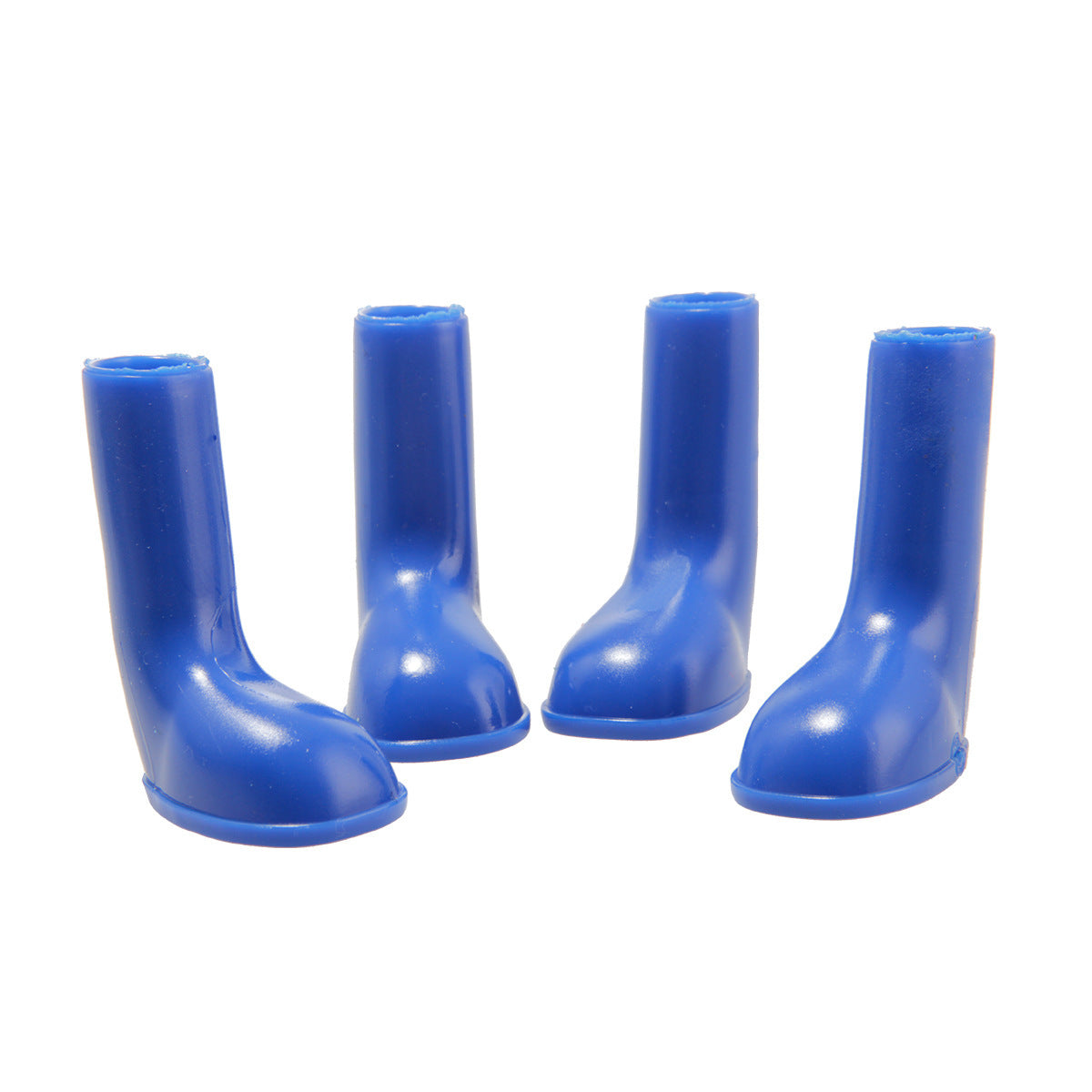 Waterproof rain shoes for pets Blue