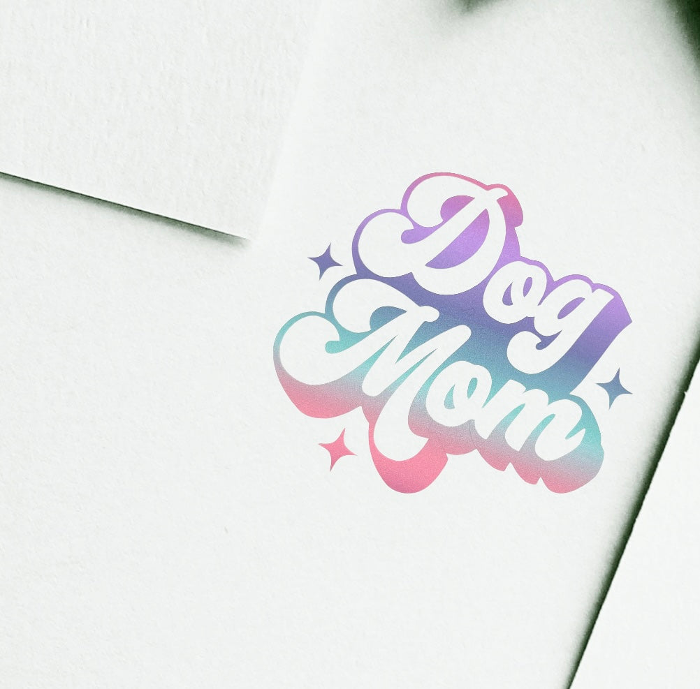 Vinyl Stickers for Pet Lovers Dog Mom