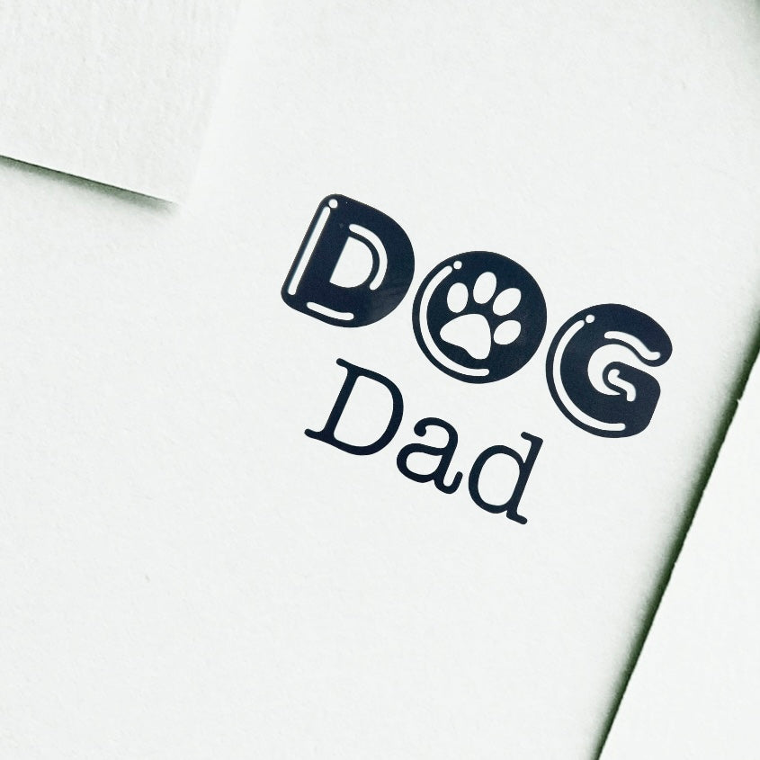 Vinyl Stickers for Pet Lovers Dog Dad