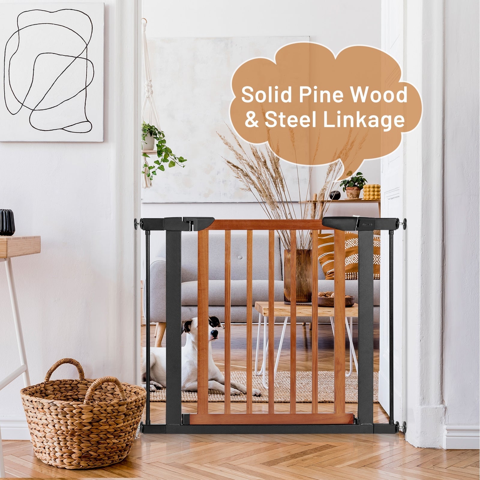 Extendable Safety Gate for Baby and Pet