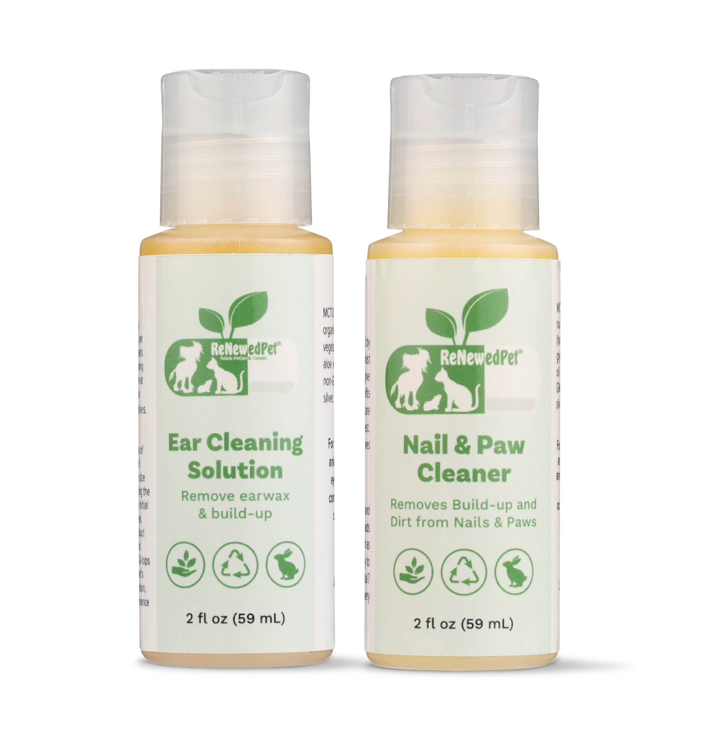 4-ALL PETS EAR & NAIL CLEANER KIT 2 OZ. ($8.98 oz.) WITHOUT COTTON PADS
