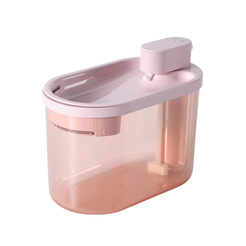 Automatic Drinking Bowl For Cats And Pets Pink